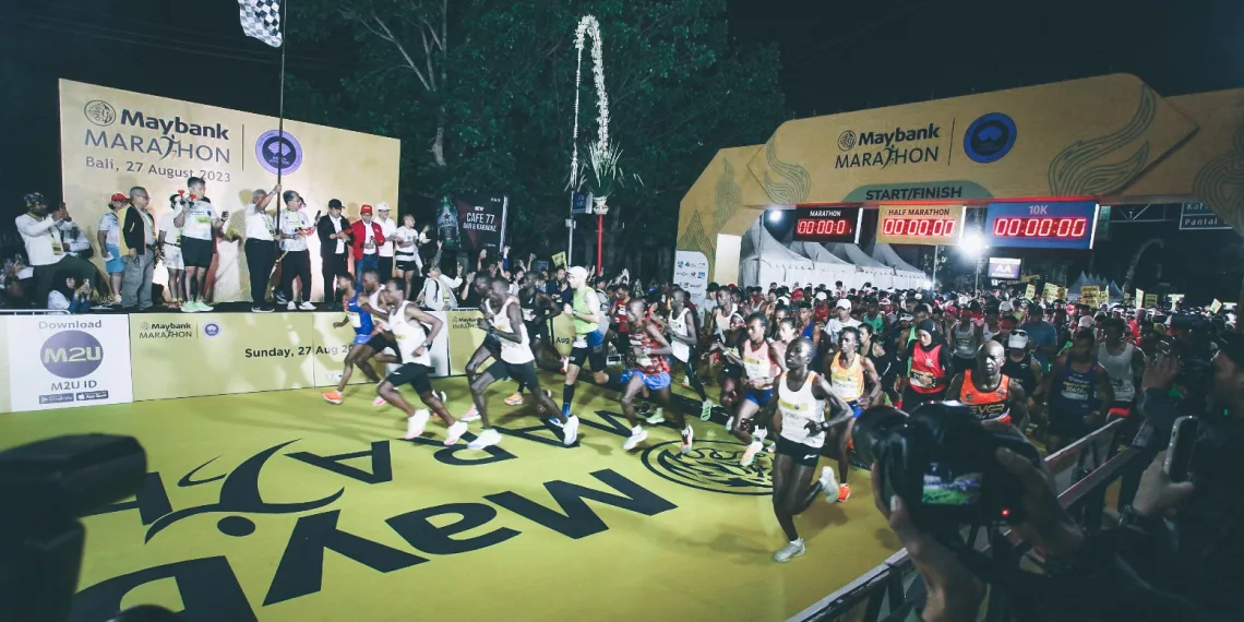Sebanyak 13.600 Pelari Ramaikan Penyelenggaraan ‘Elite’ Label Road Race Maybank Marathon 2023