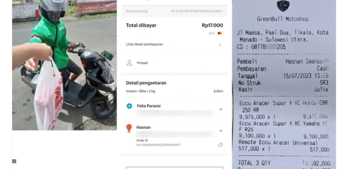 Klaim Paket Hilang GrabExpress Senilai Rp19,5 Juta Belum Diterima