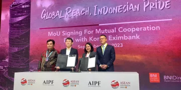 Manfaatkan AIPF 2023, BNI Teken Kerja Sama dengan Bank Jepang dan Korea