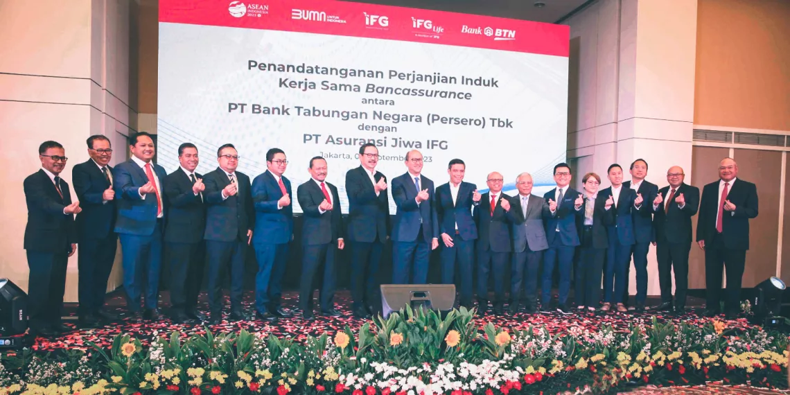 PT Asuransi Jiwa IFG (IFG Life) menjalin kerja sama dengan PT Bank Tabungan Negara (Persero) Tbk