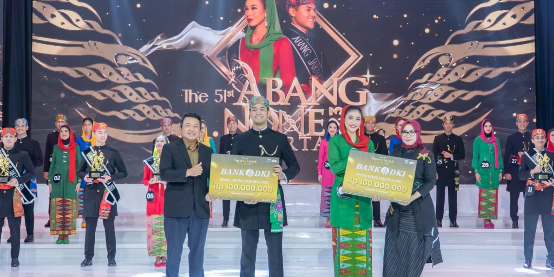 Bank DKI Beri Apresiasi Finalis Abang None Jakarta 2023