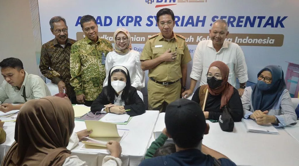 BTN Gelar Akad Massal KPR Syariah Untuk 2.300 Unit Rumah