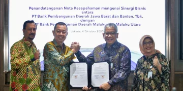Dorong Sinergi Bisnis, bank bjb Tekan MoU dengan bank Maluku Malut