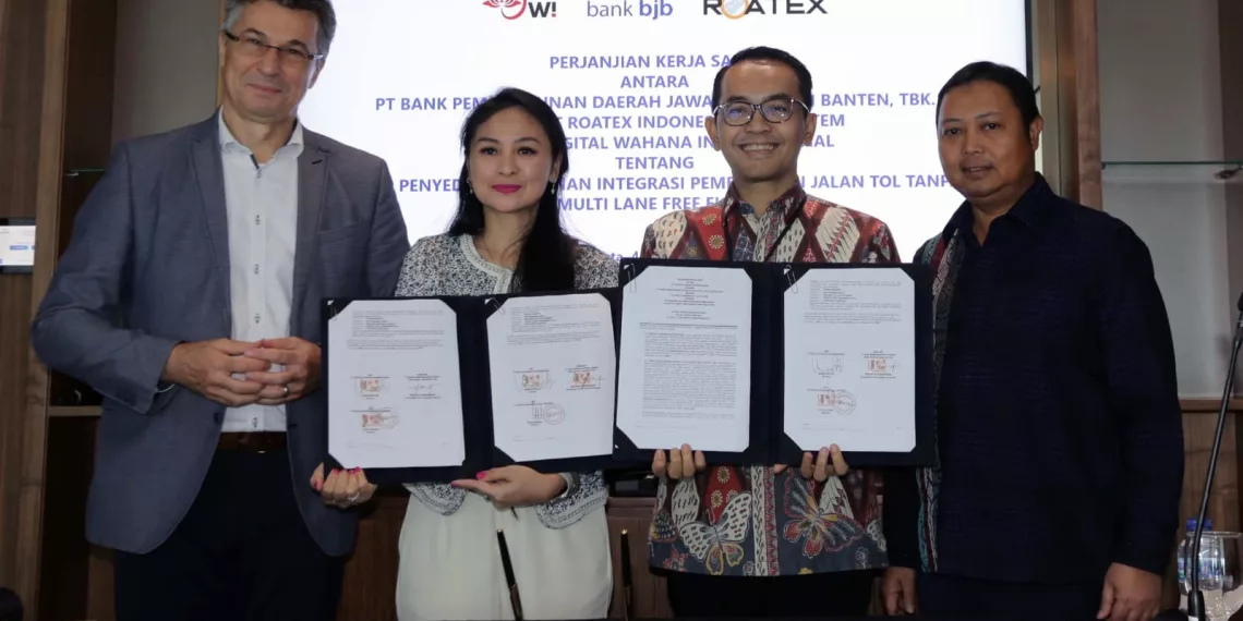 BJB Gandeng Roatex dan DWI Hadirkan Layanan Pembayaran Tol Tanpa Henti