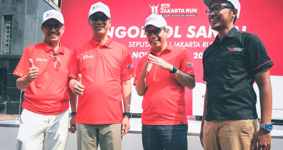 BTN Jakarta Run Dukung Gerakan Jakarta Hijau