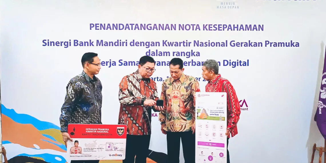 Perkuat Ekosistem Digital dan Inklusi, Bank Mandiri Jalin Kerja Sama dengan Kwarnas Gerakan Pramuka