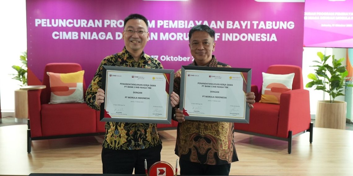 Gandeng Morula IVF, CIMB Niaga Syariah Perluas Program Pembiayaan Bayi Tabung 