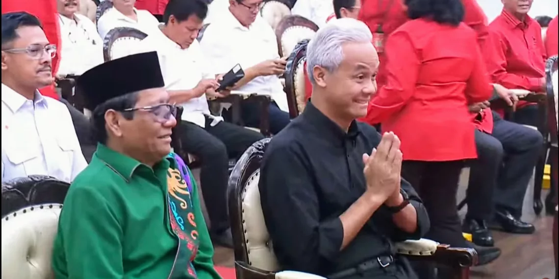 Sah! Mahfud MD Dampingi Ganjar Pranowo jadi Cawapres