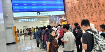 Curah Hujan Tinggi, KCIC Pastikan Stasiun Kereta Cepat Halim Berjalan Normal