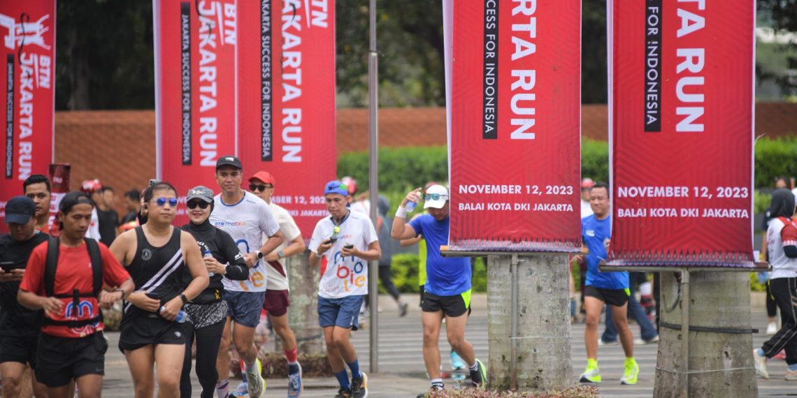 Pelari dari 21 Negara Meriahkan BTN Jakarta Run 2023, Ada dari AS Hingga Korea Selatan