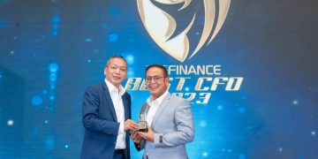 Direktur Bank DKI, Romy Wijayanto Raih The Best CFO dari The Finance