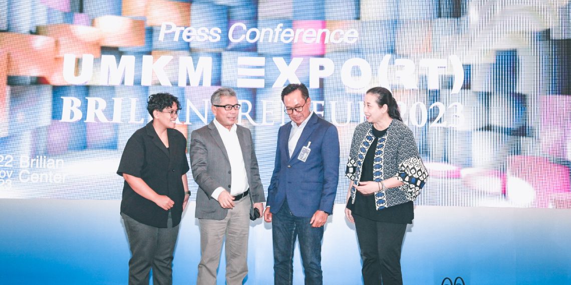 Dorong Pelaku Usaha Indonesia Go Global, BRI Kembali Gelar UMKM EXPO(RT) BRILIANPRENEUR 2023