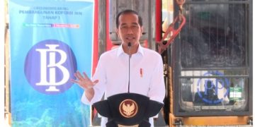 Jokowi Groundbreaking Kantor Bank Indonesia di IKN