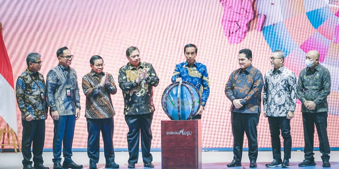 Presiden Joko Widodo Buka UMKM EXPO(RT) BRILIANPRENEUR 2023
