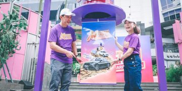 Peluncuran Program Meriah Bareng Mega di Area CFD