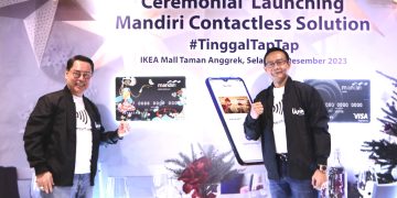 Dorong Transaksi Non Tunai, Bank Mandiri Pamer Layanan Mandiri Contactless