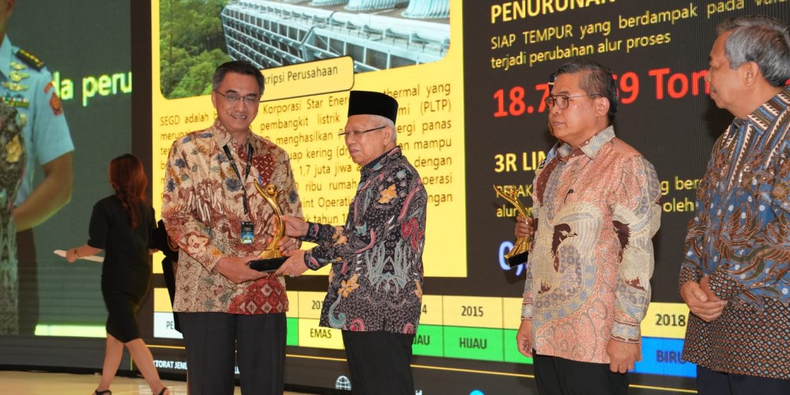 Berhasil Terapkan Energi Berkelanjutan, Star Energy Geothermal Raih Apresiasi dari KLHK