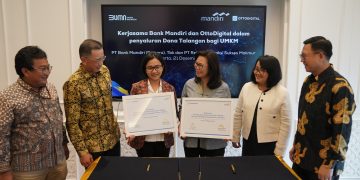 Bank Mandiri dan OttoDigital Kolaborasi Perluas Akses Pembiayaan UMKM