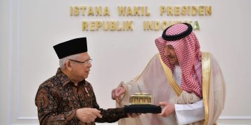 Bertemu Wamenlu Arab Saudi, Ma’ruf Amin Sampaikan Tiga Poin Isu Palestina, Apa Saja?