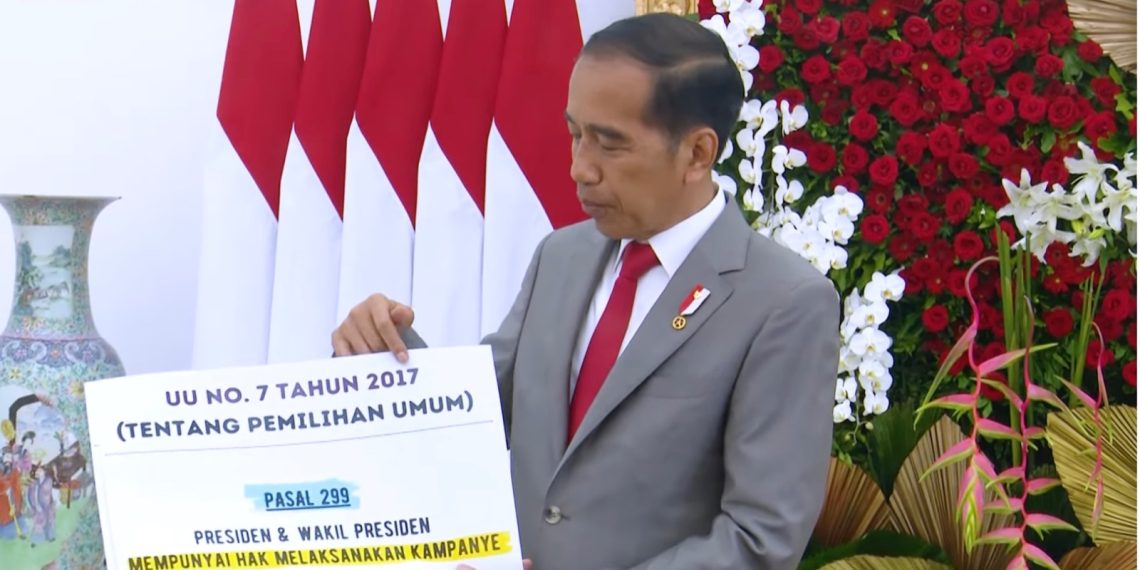Ini Bunyi Pasal 299 dan 281 UU Nomor 7 Tahun 2017 yang Disebut Jokowi Soal Presiden Boleh Kampanye