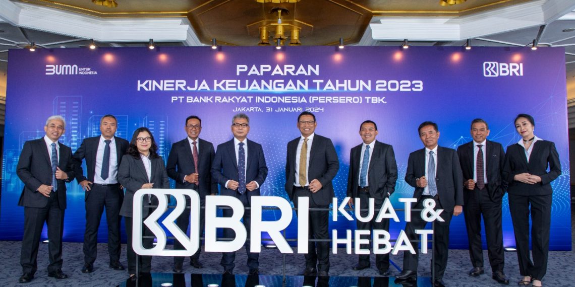 Rasio Kredit UMKM BRI Capai 84,4 Persen, Tembus Rp1.068,7 Triliun di 2023