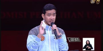 Lagi-Lagi Gibran Pakai Jurus Andalan Gunakan Kata Singkatan, Langsung Disentil Moderator