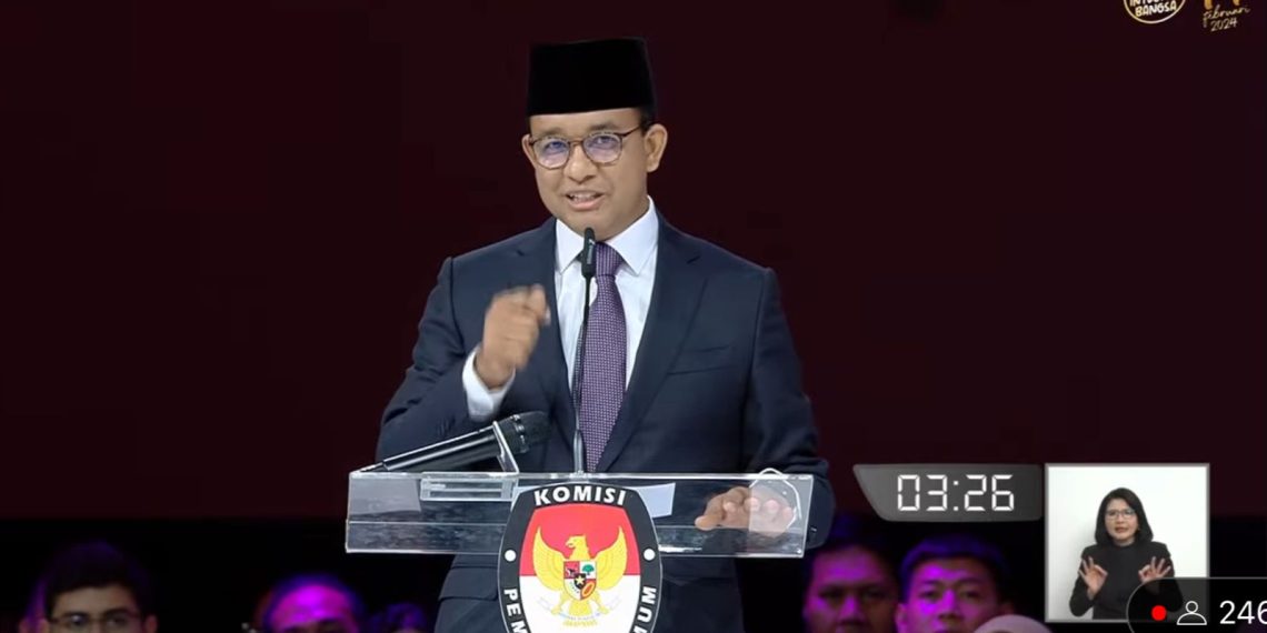 Debat Capres Terakhir, Anies Soroti Deretan Ketimpangan Masyarakat