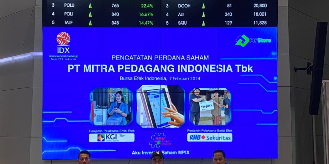 Intip Strategi Bisnis Mitra Pedagang Indonesia (MPIX) Usai Melantai di Bursa