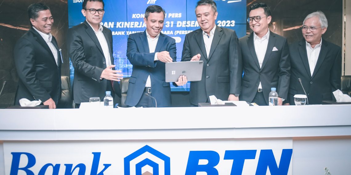 BTN Torehkan Kinerja Gemilang Tahun 2023