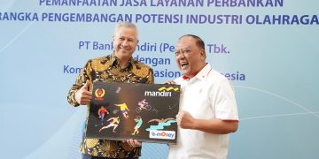 Gandeng KONI, Bank Mandiri Dukung Industri Olahraga Nasional