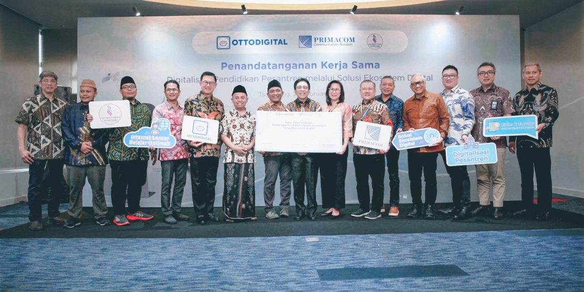 OttoDigital dan Primacom Berkolaborasi dengan Pesantren