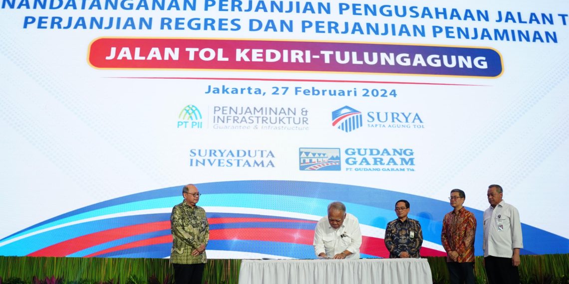PII Jamin Proyek Tol Kediri-Tulungagung, Segini Nilainya
