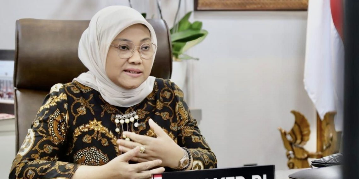 Menteri Ketenagakerjaan (Menaker) Ida Fauziyah
