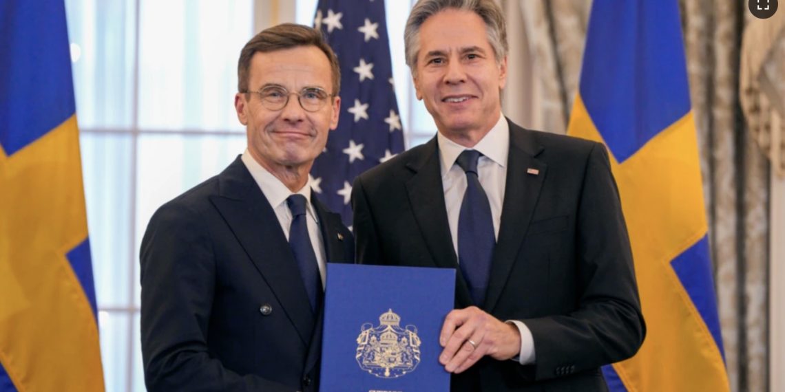 Resmi! Swedia Jadi Anggota NATO ke-32