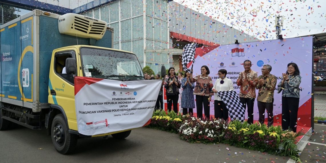 Alhamdulillah, Pemerintah Kirim Bantuan 10 Juta Vaksin Polio ke Afganistan