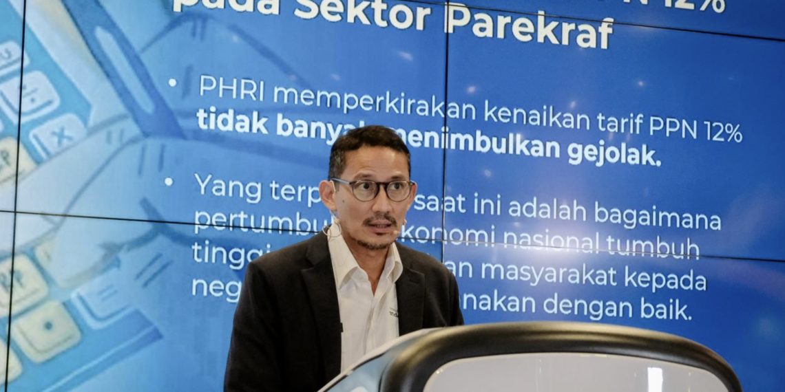 Sandiaga Optimis Kenaikan PPN 12 Persen Tak Berdampak ke Pariwisata RI