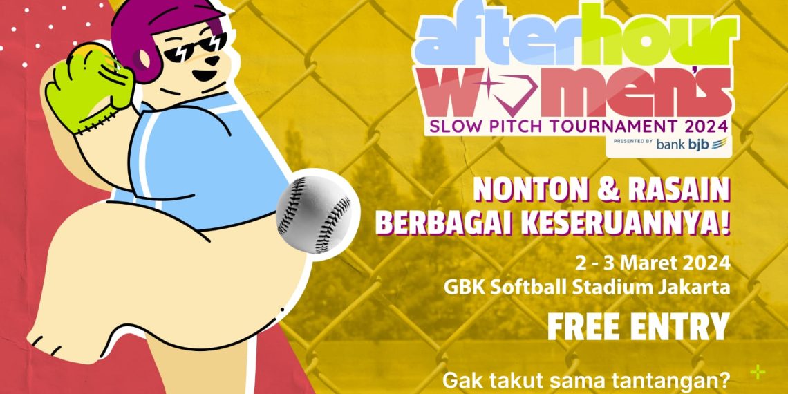 Diikuti 18 Tim, Turnamen After Hour Women’s Slowpitch Kembali Digelar