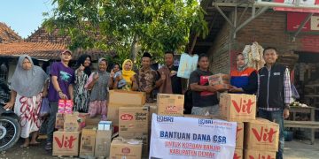 Tanggap Bencana, BRI Insurance Salurkan Bantuan untuk Korban Banjir di Kudus dan Demak