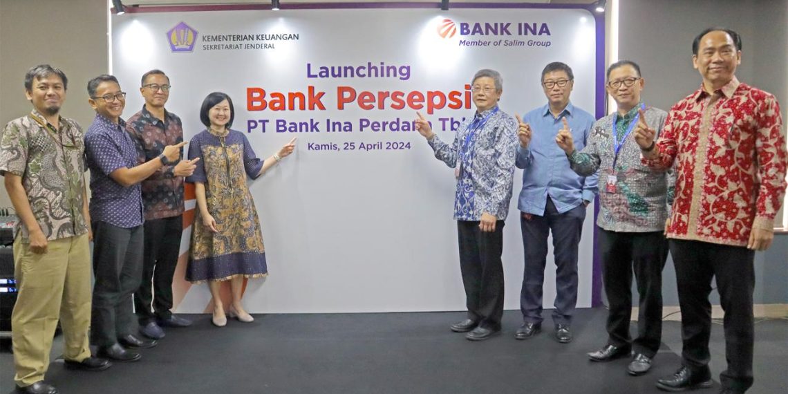 Bank Ina Perdana Ditunjuk Jadi Bank Persepsi