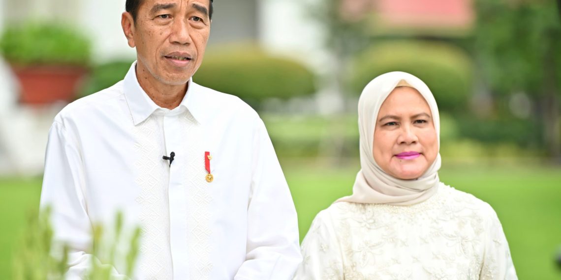 Jokowi dan Iriana Ucapkan Selamat Idulfitri 2024, Begini Pesannya