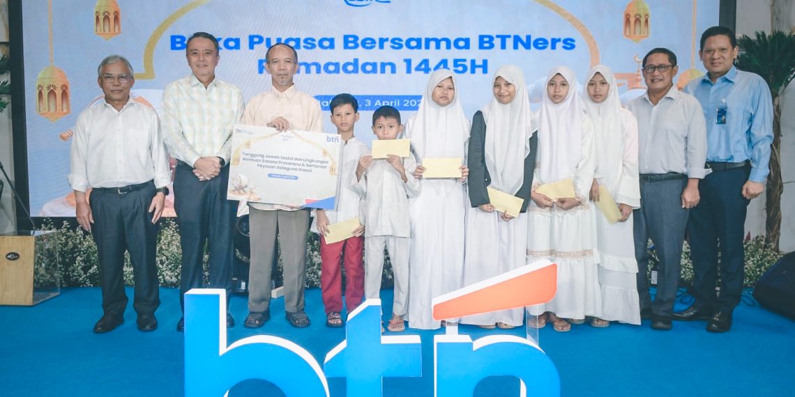 BTN Salurkan Bantuan Bagi Anak Yatim
