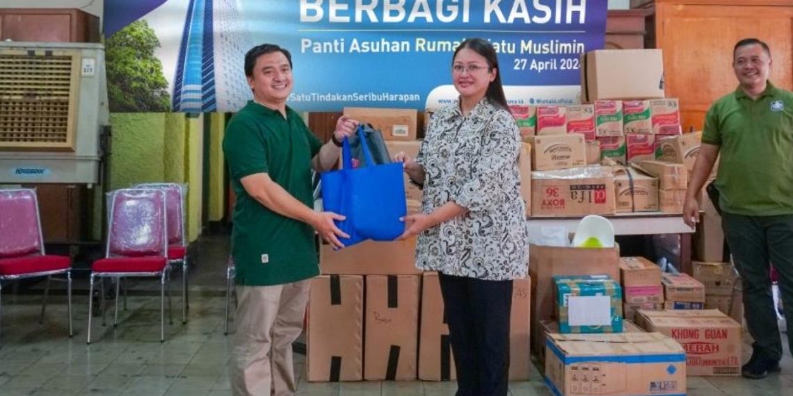 Wisma 46 Berbagi Kebahagiaan dalam Program Donasi Panti Asuhan