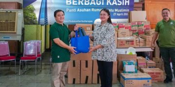 Wisma 46 Berbagi Kebahagiaan dalam Program Donasi Panti Asuhan