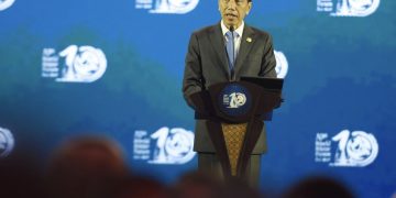 Buka World Water Forum, Jokowi Kenalkan Prabowo sebagai Presiden Terpilih RI