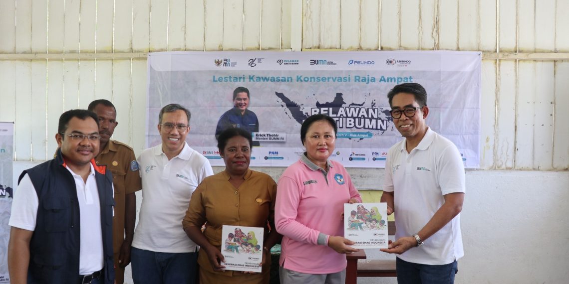 Bakti BUMN, Askrindo Hadir di Raja Ampat