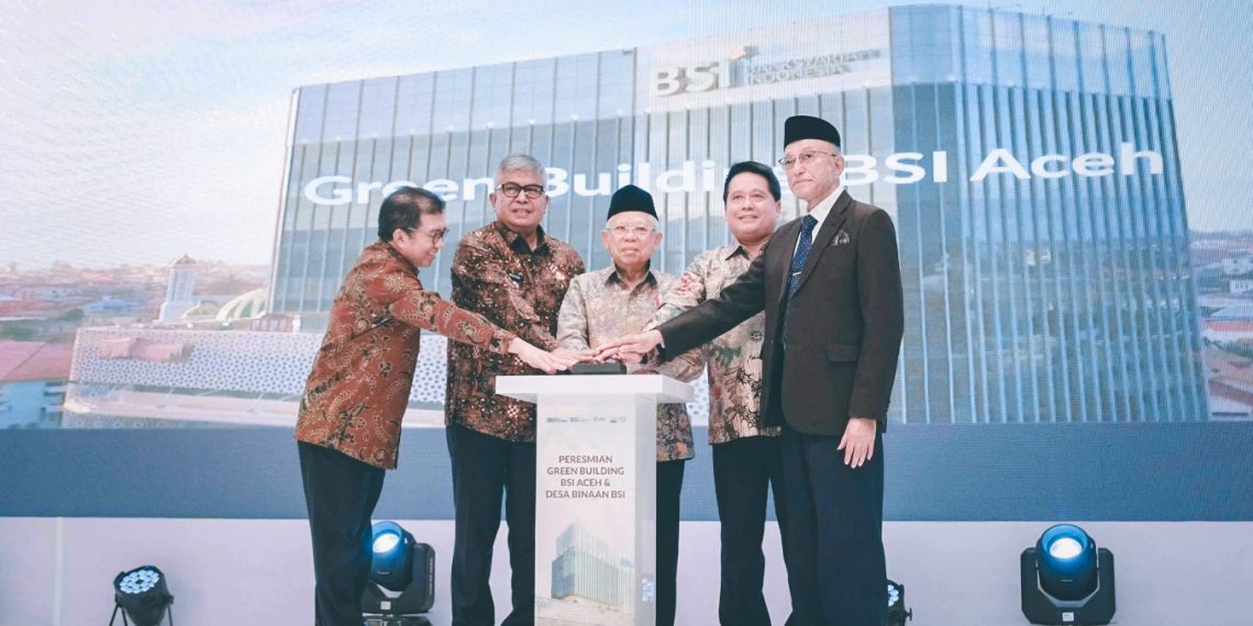 Wapres RI Resmikan Gedung Landmark BSI Aceh