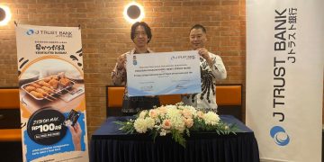 Promosi Merchant Anyar, J Trust Bank Teken Kerja Sama Bareng Kushikatsu Daruma