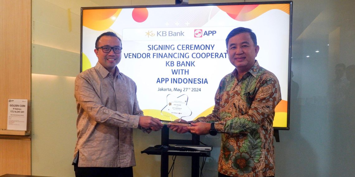 Gandeng APP Indonesia, KB Bank Teken Kerja Sama Pembiayaan Vendor