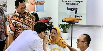 Lewat Aksi Ini, Bank Mandiri Taspen Operasi Ratusan Pasien Katarak Gratis