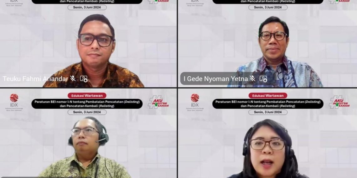 BEI Lakukan Penyesuaian Aturan Delisting dan Relisting, Ini 6 Poin Pentingnya
